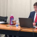 Rojas Decut, hoy, ante la Comisión de Presupuesto. Rojas Decut, hoy, ante la Comisión de Presupuesto.