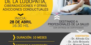Inician curso virtual gratuito sobre prevención y tratamiento de la ludopatía. Inician curso virtual gratuito sobre prevención y tratamiento de la ludopatía.