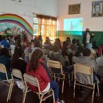 charla con alumnos