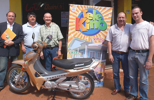 Ganador moto tele kino Eldorado