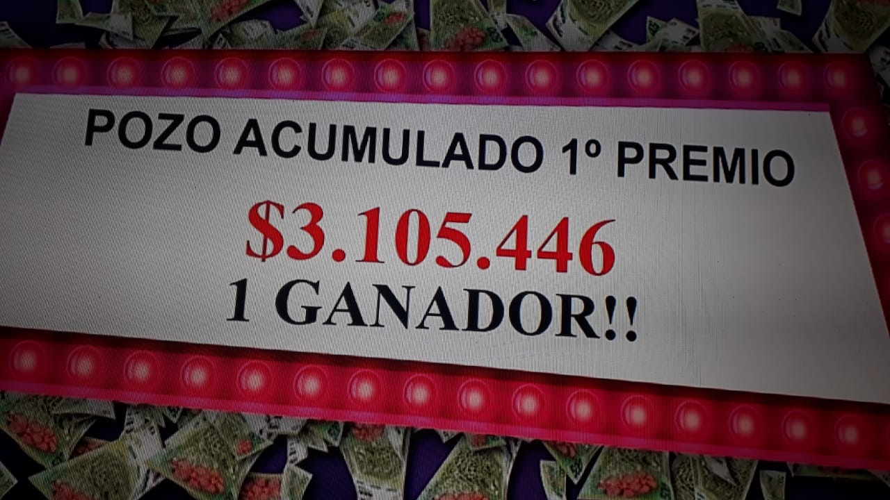 un ganador de 3 millones de la Poceada en Oberá