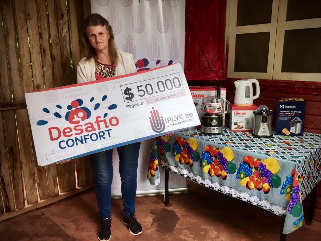 ganadora de Desafío Confort