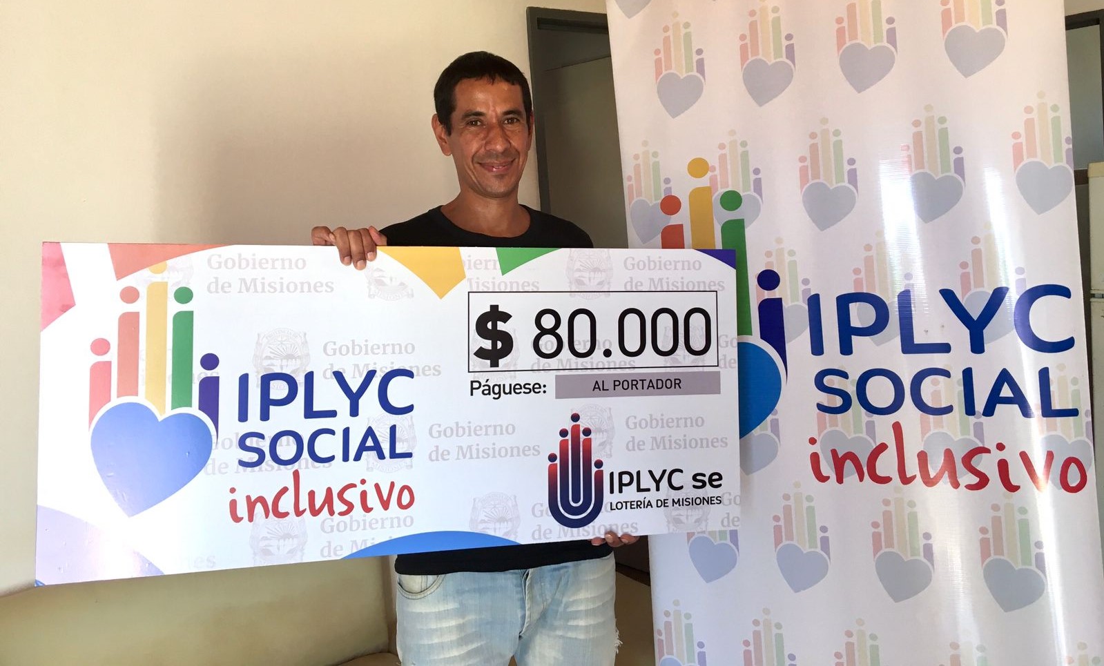 Héctor Franco ganador de IPLyC Social Inclusivo
