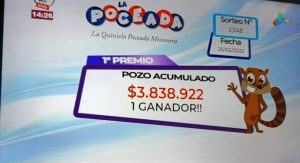 primer premio Poceada - Alem