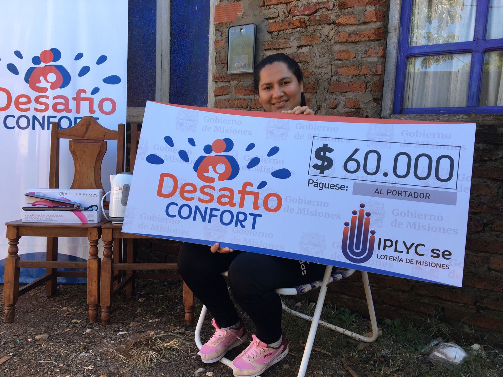 ganadora Desafío Confort