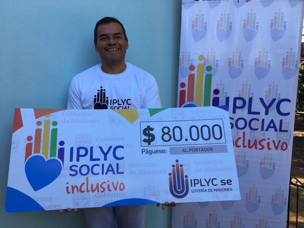Jorge Daniel Silva ganador IPLyC Social Inclusivo - Montecarlo
