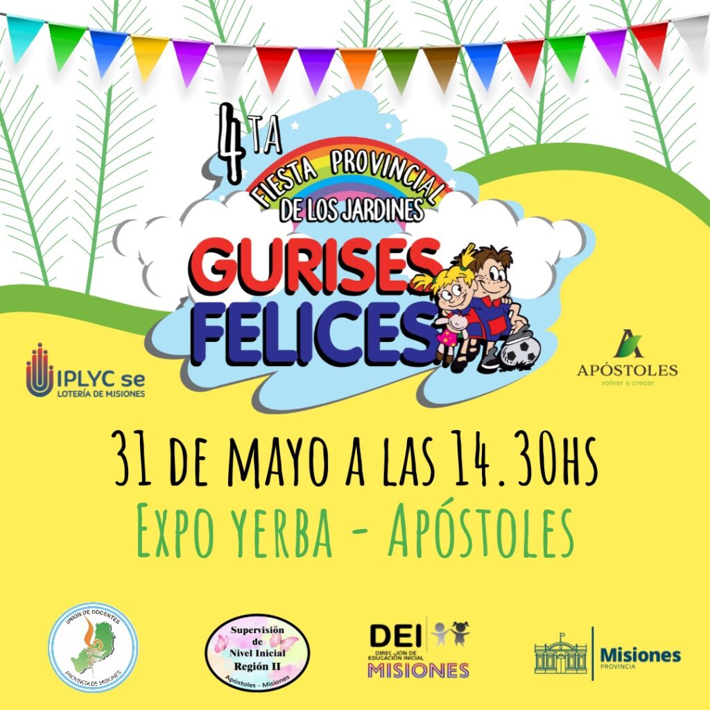 Fiesta Provincial de los Jardines - Gurises Felices