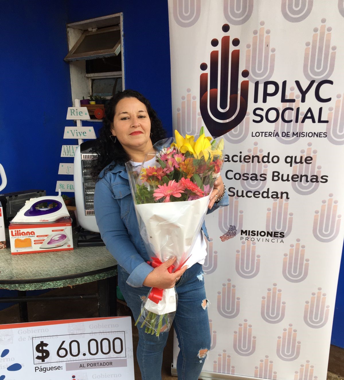 Lidia Beatriz Pintos de Garupá, ganadora de Desafío Confort