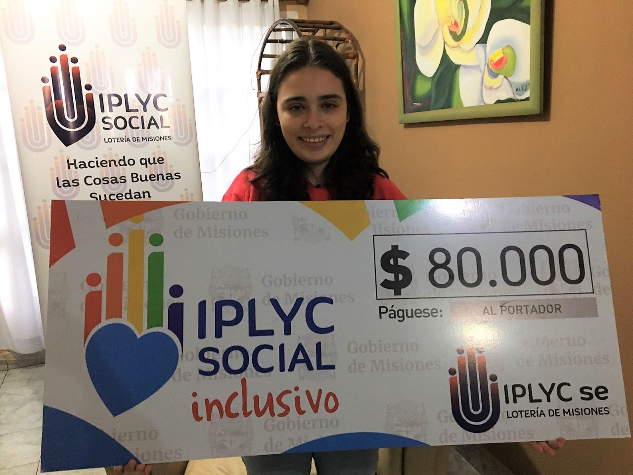Denise Natalia Bianchi ganadora de IPLyC Social Inclusivo