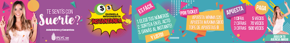 Quiniela Misionerita Instantánea ir a su página de Facebook