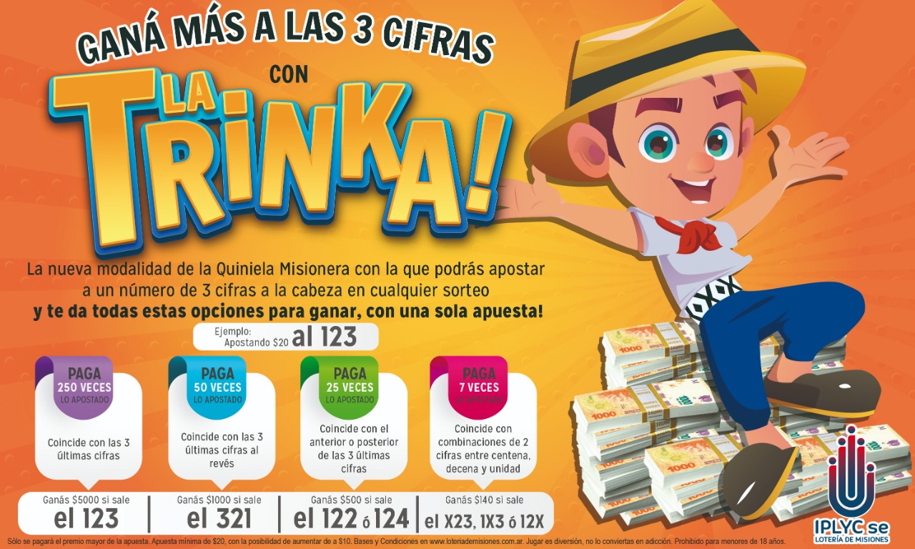 La Tinka, nueva modalidad de apuesta de Quiniela