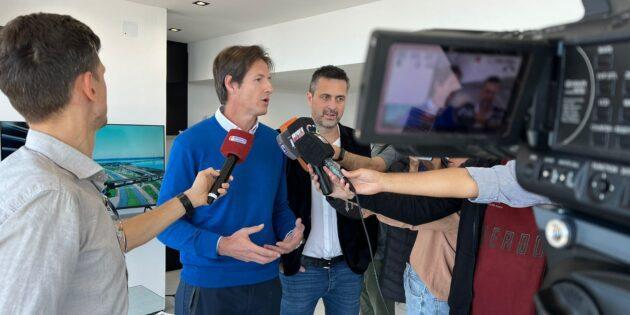 Héctor Decut y Leandro Rosso responden preguntas a la prensa