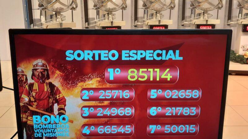 Números ganadores del sorteo