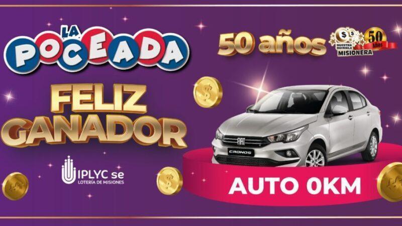 sorteo especial de la Poceada un auto cero kilómetro