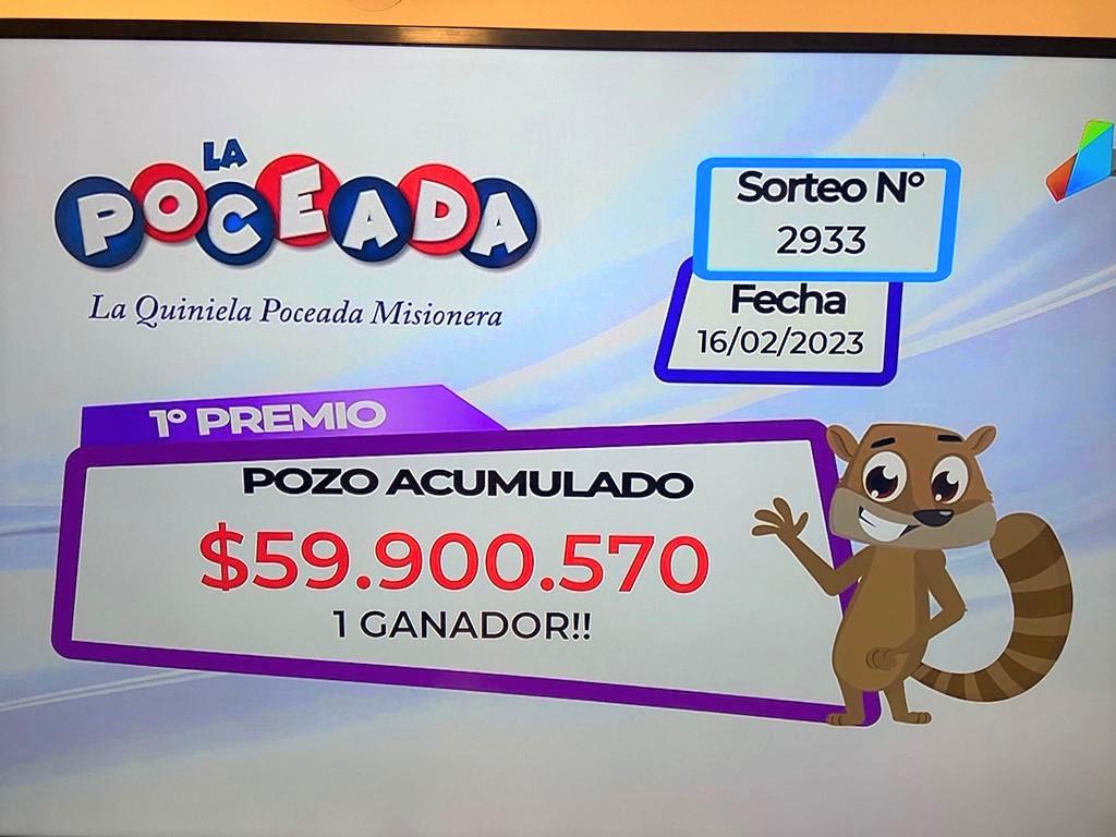 captura de pantalla de la búsqueda de ganadores del sorteo