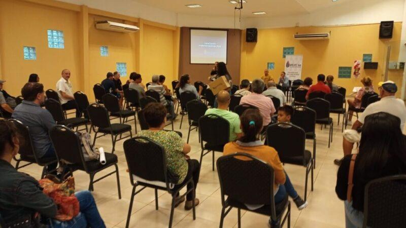 agentes de la red de ventas durante la capacitación