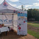 stand del Juego Responsable en plaza de Itaembé Miní