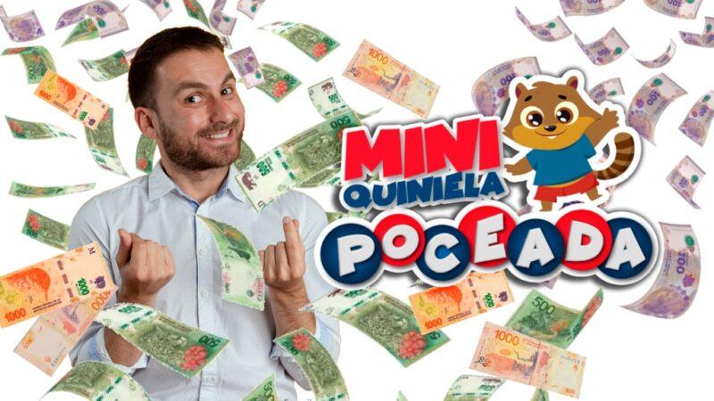 hombre con lluvia de billetes (imagen ilustrativa Mini Poceada)