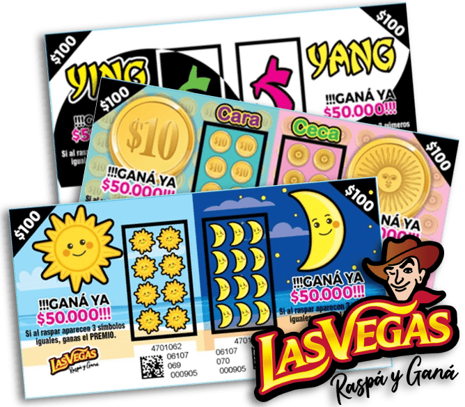 Cupones de Raspaditas Las Vegas.