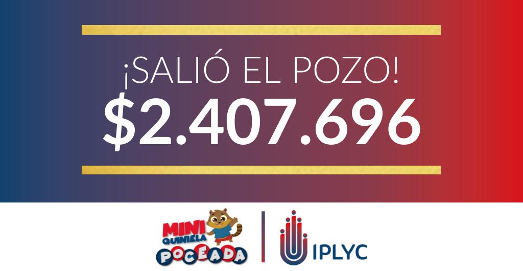 Un ganador de Posadas de la Mini Poceada, con 2.407.696 pesos.