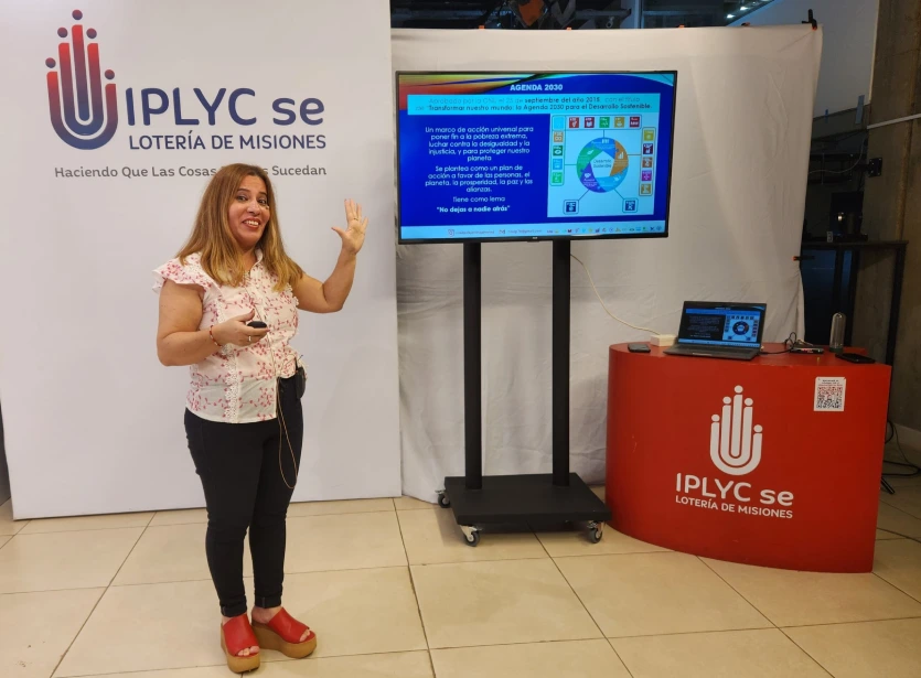 Sandra Giménez. El IPLyC profundiza su compromiso con los ODS.