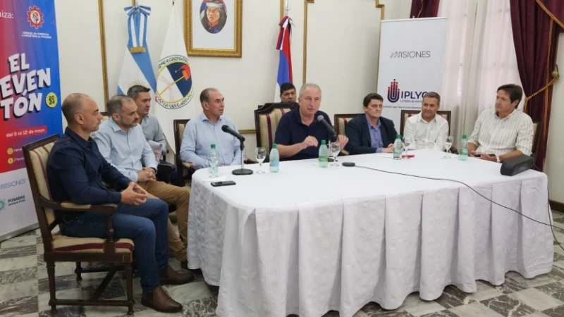 El gobernador junto a las demás autoridades anuncia una nueva edición de El Reventón.