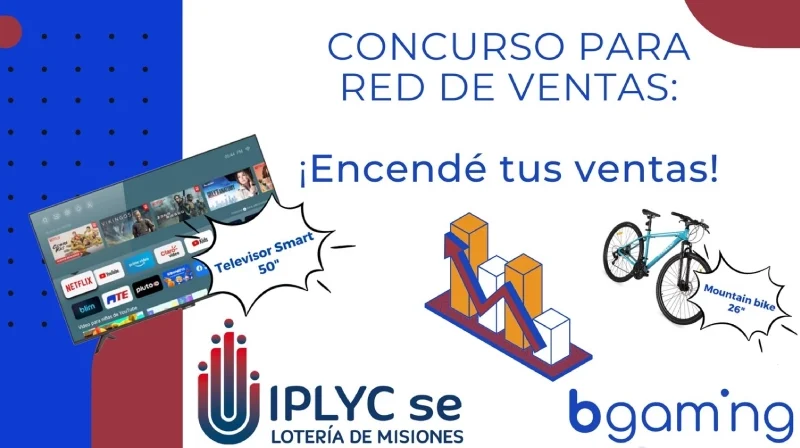 Afiche del concurso para la Red de Ventas.
