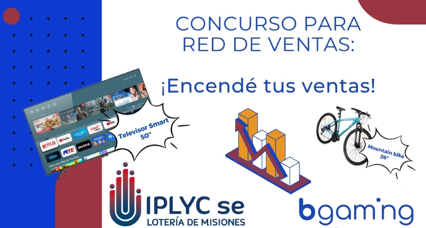 Afiche del concurso para la Red de Ventas.