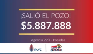Pozo de la Mini Poceada 5.887.888 pesos.