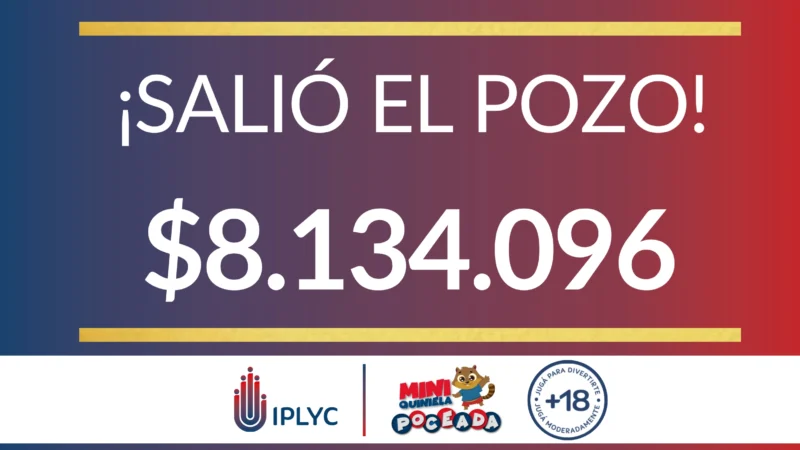 Pozo de la Mini Poceada: 8.134.096 pesos para un posadeño.