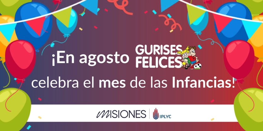 Gurises Felices festeja durante agosto el Mes de las Infancias.