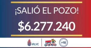 6.277.240 pesos para un apostador de la Mini Poceada en Oberá.