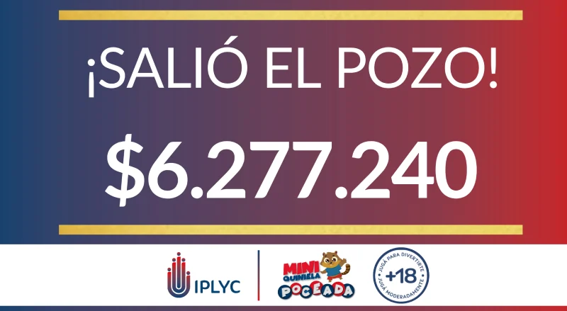 6.277.240 pesos para un apostador de la Mini Poceada en Oberá.