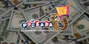 Sorteo Millonario de la Poceada, premio 100 mil dólares.