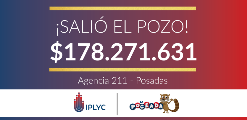 Pozo de 178.271.631 millones de pesos. Poceada Misionera.
