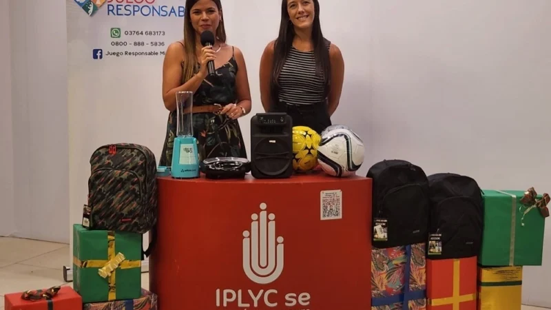 Momento del sorteo. Ganadores del concurso “Yo juego saludable”. Juego Responsable.