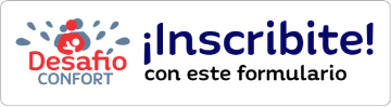 Inscribite a Desafío Confort con este formulario.