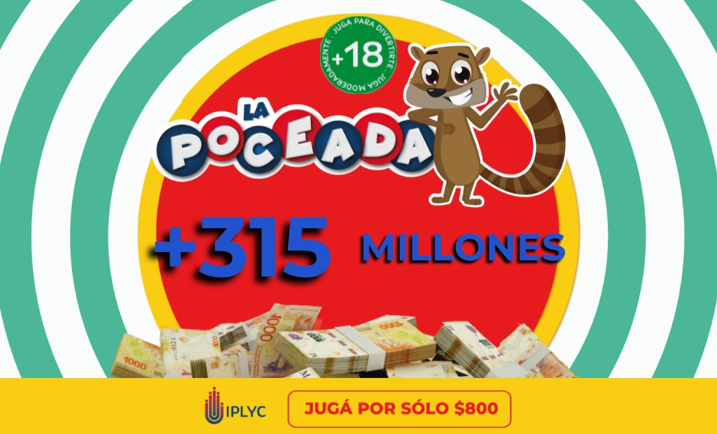 La Poceada Misionera acumula el pozo más grande de su historia con 315 millones de pesos.