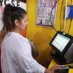 Graciela en su Agencia 243, Agencia del Mes de marzo.