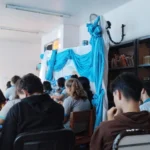 Alumnos de Garupá durante la charla sobre uso de pantallas y apuestas. Juego Responsable.