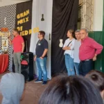 Juego Responsable y organizadores del torneo de ajedrez en Oberá.