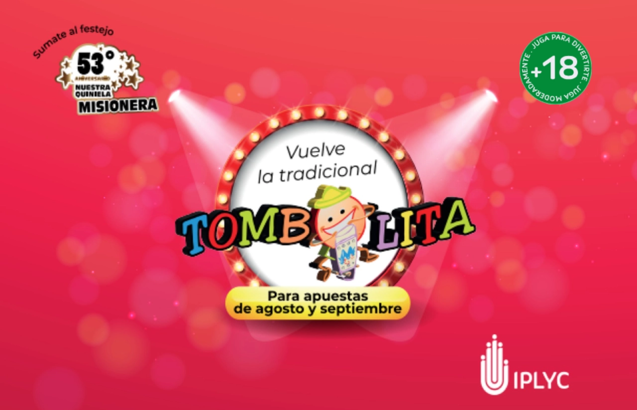 Aniversario de la Quiniela Misionera festeja con una Tombolita.
