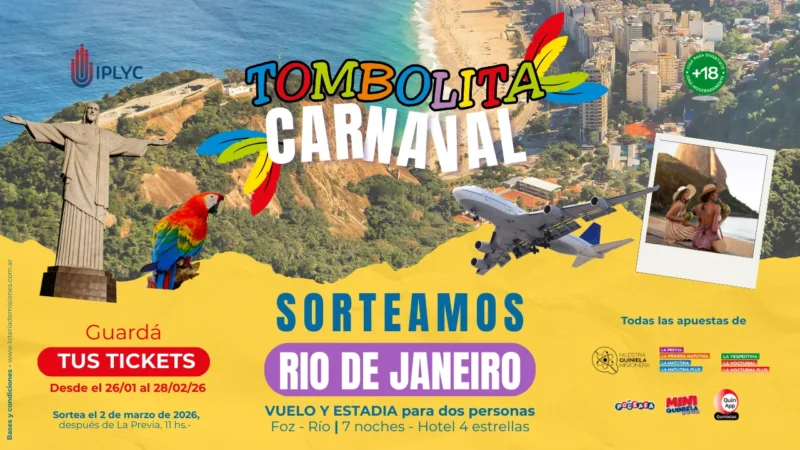 Promo Tombolita 2026 Vacaciones y Mundial - Sorteos especiales.