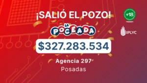 Poceada Misionera: más de 300 millones para un posadeño.
