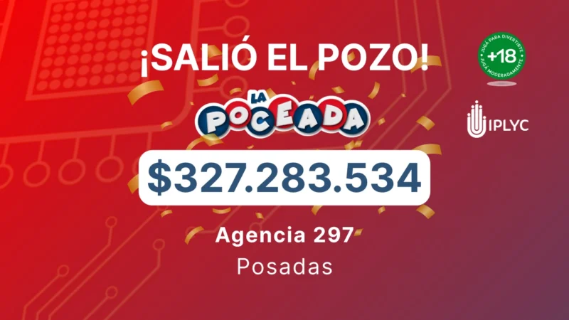 Poceada Misionera: más de 300 millones para un posadeño.