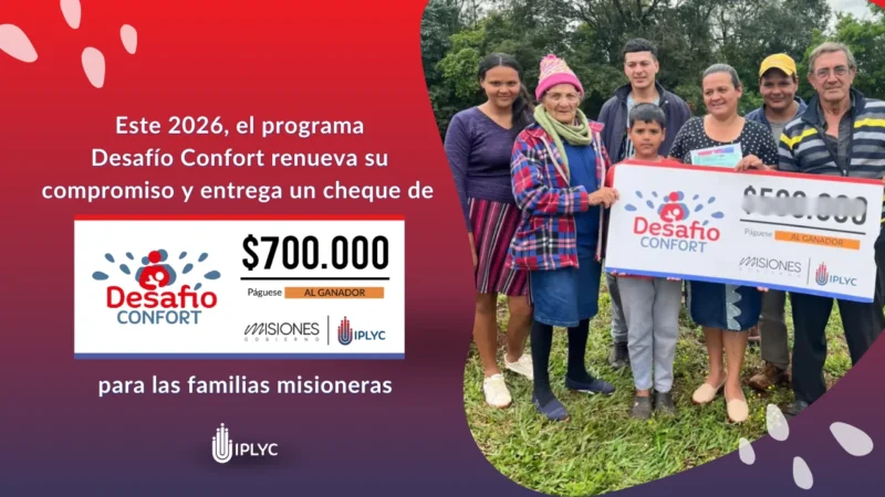 Nuevo monto del premio de Desafío Confort: 700 mil pesos.