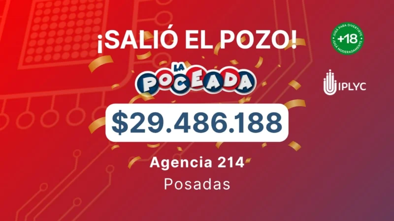 Un posadeño se llevó casi 30 millones con la Poceada.