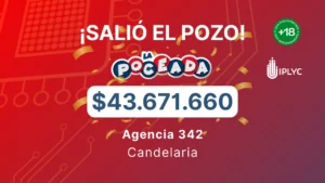 Apostador de Candelaria ganó el primer premio de la Quiniela Poceada y se llevó 43.671.660 pesos.