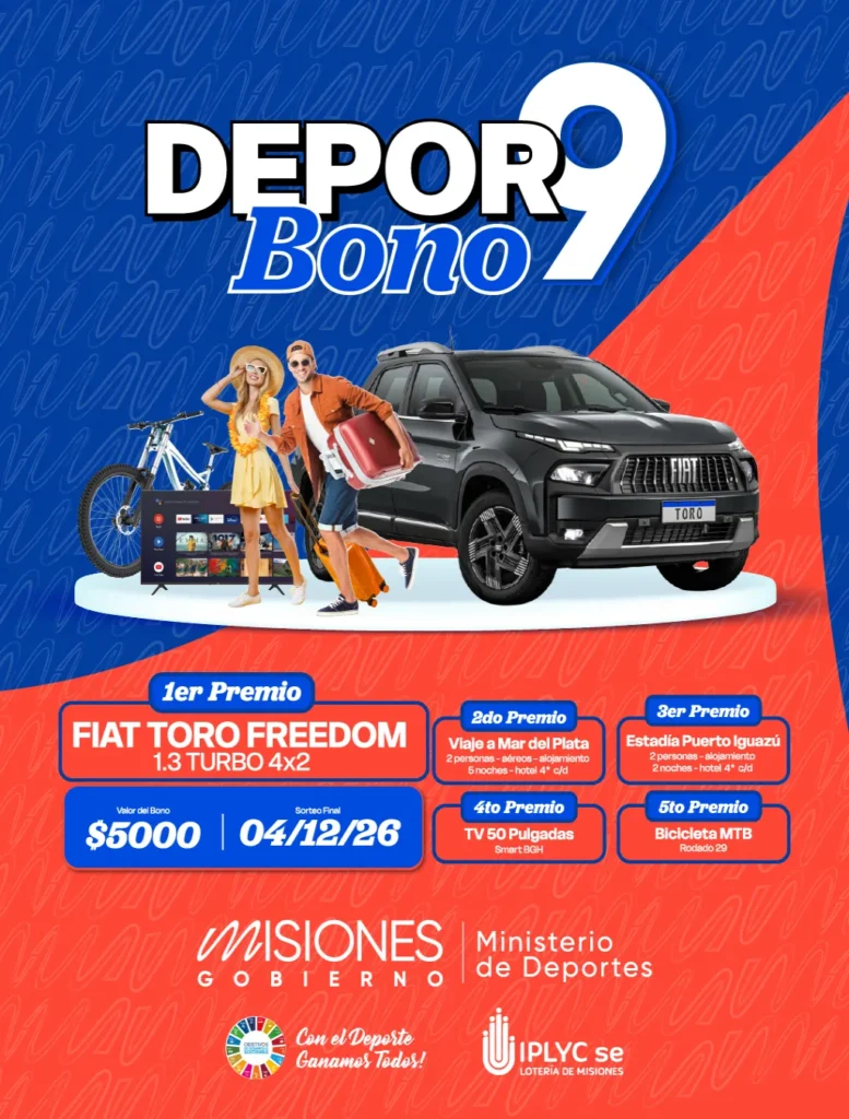 Deporbono 9 - Afiche de promoción.