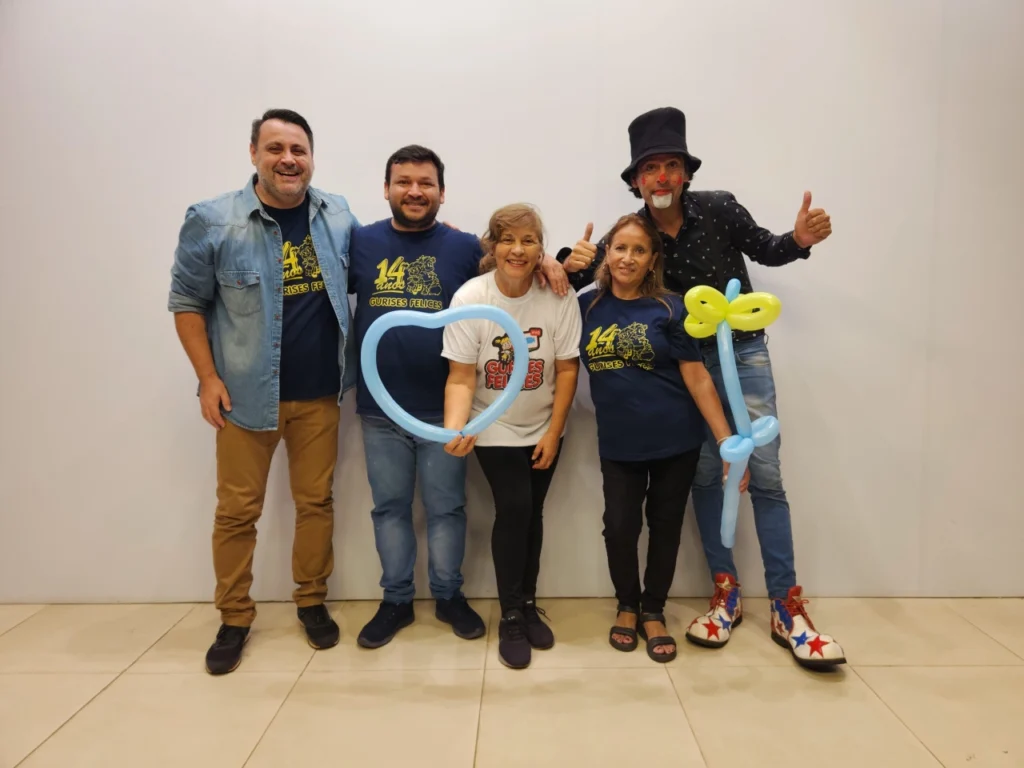 Integrantes del equipo de Gurises Felices, Programa que cumple su 17 Aniversario.